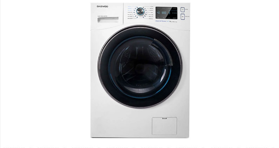 تصویر ماشین لباسشویی  8 کیلویی اتوماتیک دوو مدل LM-861SB سیلور